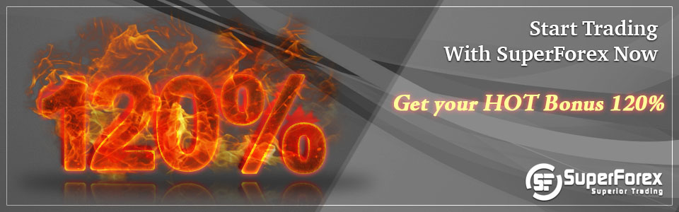 120% Hot Bonus to Your Trading Account – SuperForex