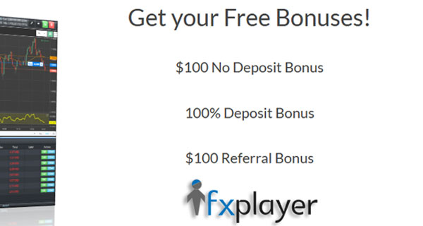 FxPlayer – $100 No deposit bonus