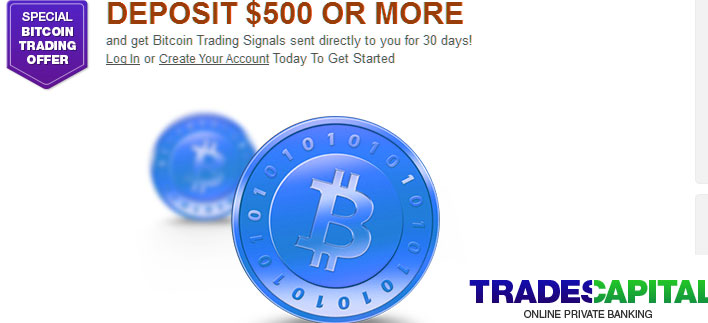 Bitcoin Trading Signals Offer-TradesCapital