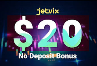 Jetvix – $20 Forex No Deposit Bonus
