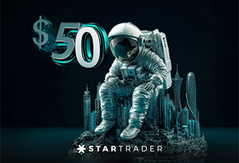 STARTRADER – Free $50 NO Deposit Bonus