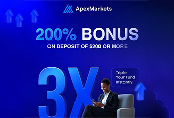 Apex Markets – Welcome Bonus