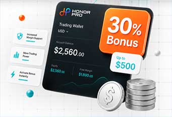 HonorPro – Welcome bonus